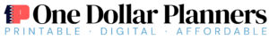 one dollar planners header logo