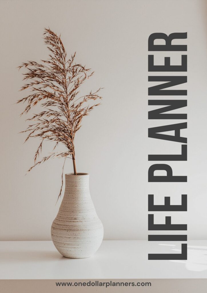 planner personal development life planner